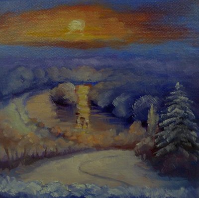 Petersham Winter by Unbekannt Unbekannt
